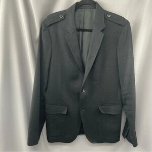 Theory Herringbone Wool & Linen Men’s Blazer Jacket Heavier Weight Size 40